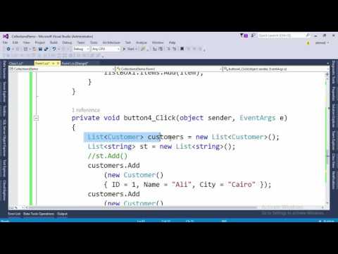 35 1 Collections and Linq in CSharp