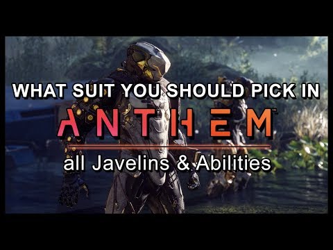 Anthem - All Javelin Abilities & Differences Explained - UCCNNFzGEsMS7RIVsH2Pov3g