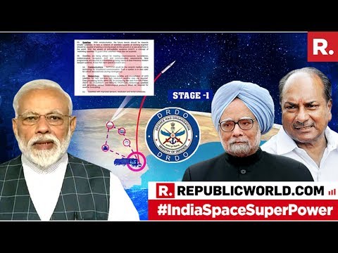 Video - Republic TV Accesses EXPLOSIVE Document: MoD Under UPA Was Told Of The Space Programme