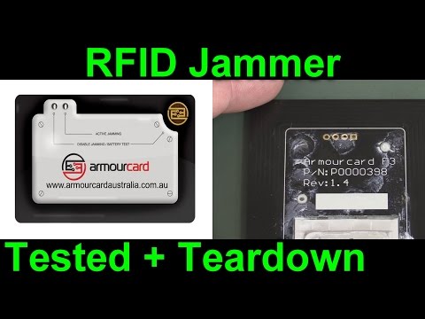 EEVblog #890 - ArmourCard Active RFID Jamming Teardown - UC2DjFE7Xf11URZqWBigcVOQ