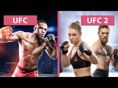 UFC vs. UFC 2 – Graphics Comparison captured on PS4 - UCy1-UfHBaFlQHDLNU9lYiyQ