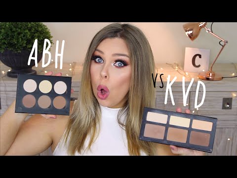 Anastasia Beverly Hills VS Kat Von D - Contour Kit Comparison - UChplUdodMCdfZfmTQbRhNWw