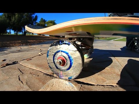 MINI CD SKATEBOARD WHEELS | YOU MAKE IT WE SKATE IT EP 61 - UC9PgszLOAWhQC6orYejcJlw