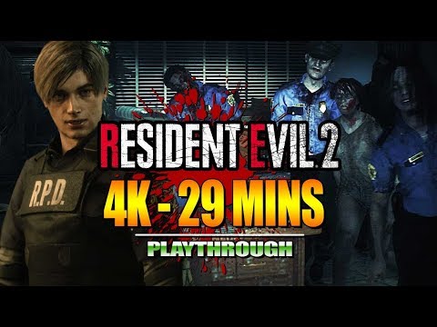 RESIDENT EVIL 2 Remake - Demo in 4K/29 Minute Playthrough w/Maximilian - UCOgaIuQYGr6ow_jbote4BKA