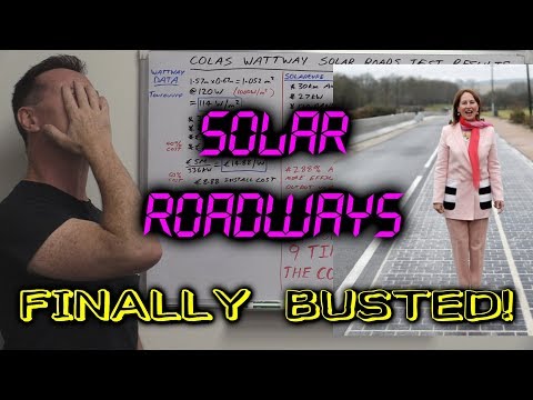 EEVblog #1047 - Solar Roadways FINALLY BUSTED! (Colas Wattway) - UC2DjFE7Xf11URZqWBigcVOQ