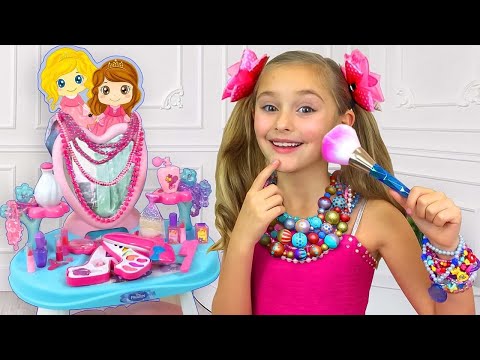 Sasha and her new princess room