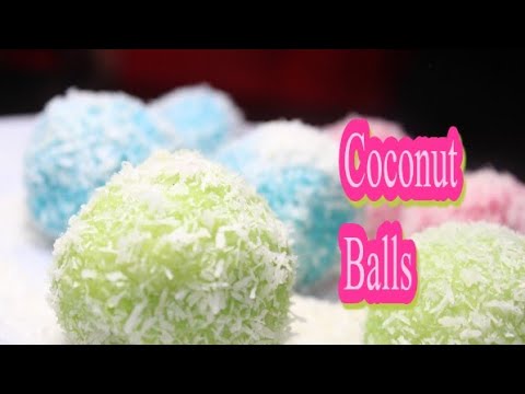 coconut balls recipe | coconut recipes |coconut dessert recipes |coconut balls with condensed milk