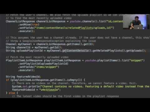 YouTube Developers Live: Introduction to Invideo Programming - UC_x5XG1OV2P6uZZ5FSM9Ttw