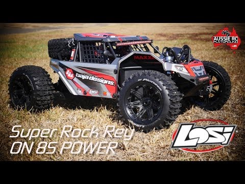 Losi Super Rock Rey first run on 8S - UCOfR0NE5V7IHhMABstt11kA