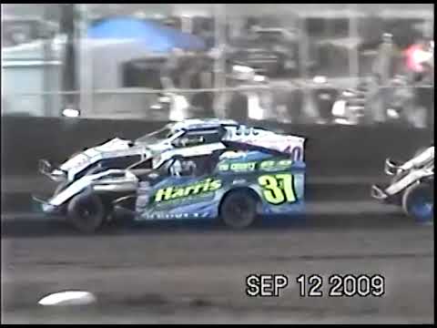 2009 IMCA Super Nationals - Saturday Racing - Boone Iowa 9/12/2009 - dirt track racing video image