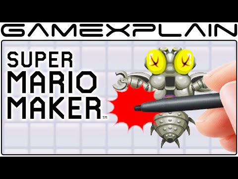 Super Mario Maker - Secret Mario Paint Fly Swatting Game! (Easter Eggs) - UCfAPTv1LgeEWevG8X_6PUOQ