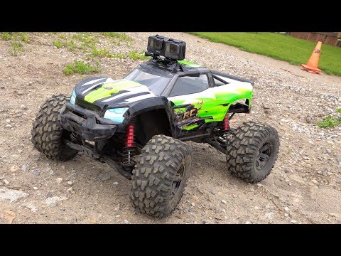 NEW GoPro HERO 7 BLACK Stabilization vs HERO 6 Black on a Traxxas XMaxx 8S TRUCK | RC ADVENTURES - UCxcjVHL-2o3D6Q9esu05a1Q