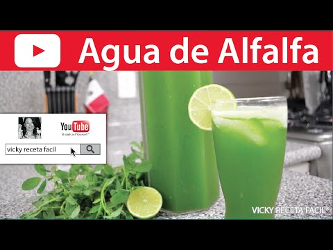 AGUA DE ALFALFA | Vicky Receta Facil - UCewhO42h_TIKZdntpI-v39g