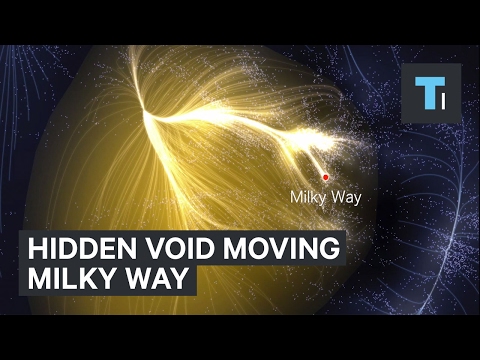 The Milky Way is moving through space because of hidden void - UCVLZmDKeT-mV4H3ToYXIFYg