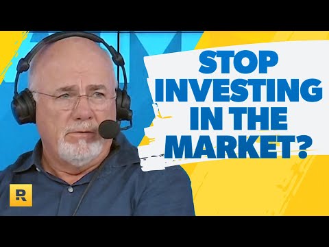 Stop Investing In The Stock Market Since It's Down?