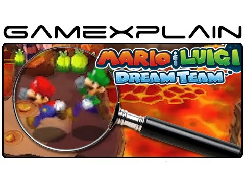 Mario & Luigi: Dream Team - Gameplay Analysis Part 2 (Secrets & Hidden Details) - UCfAPTv1LgeEWevG8X_6PUOQ