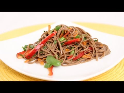 Soba Noodle Salad Recipe - Laura Vitale - Laura in the Kitchen Episode 621 - UCNbngWUqL2eqRw12yAwcICg