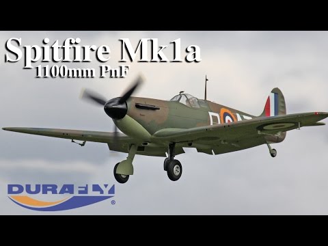 Durafly Mk1a Spitfire 1100mm - HobbyKing Product Video - UCkNMDHVq-_6aJEh2uRBbRmw