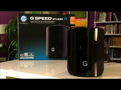The G-Tech G-Speed Studio R is a super fast Thunderbolt II RAID system. - UCOmcA3f_RrH6b9NmcNa4tdg