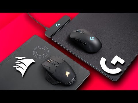 Logitech PowerPlay vs Corsair Qi - Wireless Mouse Charging Battle! - UCTzLRZUgelatKZ4nyIKcAbg