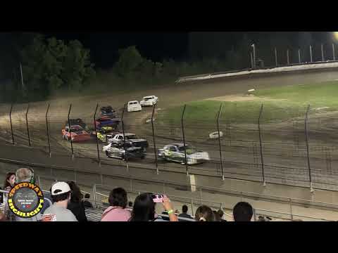 Street Stock Feature Race (All clips) 8-14-2024 at Wilmot Raceway Fair night - dirt track racing video image