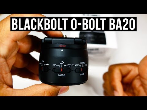 BLACKBOLT O-BOLT BA20 MINI PANNING HEAD REVIEW | GREAT ACTION CAMERA ACCESSORY