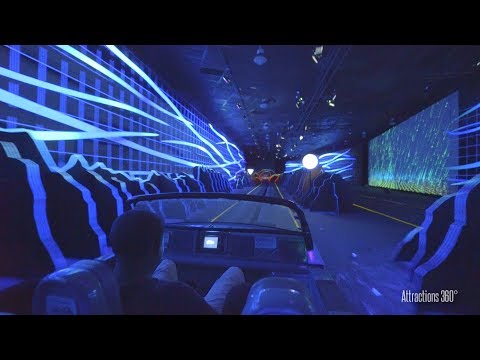 [4k] Test Track Ride  - Tron-like Attraction - Epcot - Walt Disney World - UCbDGvfJHf0r_WjS9voB8POA