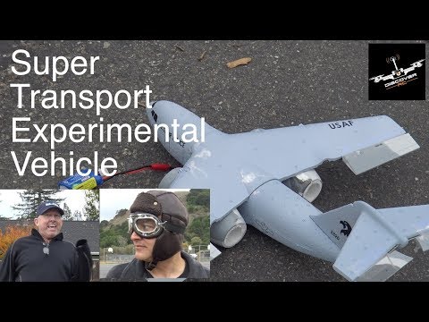 Wind? Never Stop the RC! | Mini C-17 EDF S.T.E.V - UCKqpeIILaupg-SvrIstn-yA