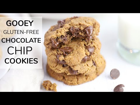 THE BEST CHOCOLATE CHIP COOKIES | gluten- free chocolate chip cookies recipe