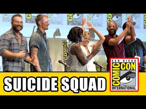 Suicide Squad Comic Con Panel: Margot Robbie, Will Smith, Cara Delevingne, Jai Courtney, Viola Davis - UCS5C4dC1Vc3EzgeDO-Wu3Mg