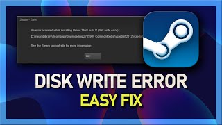 Steam - How To Fix Disk Write Error