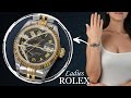 Restoration of a Ladies Rolex Datejust incl. Jubilee Bracelet Stretch Repair