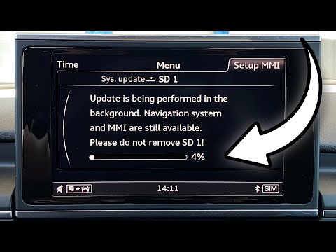 Come aggiornare il navigatore del sistema MMI della Audi A6