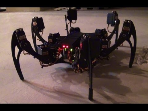 FREAKY Robot! Phoenix Hexapod - Up Close, Questions & Answers - UCxcjVHL-2o3D6Q9esu05a1Q