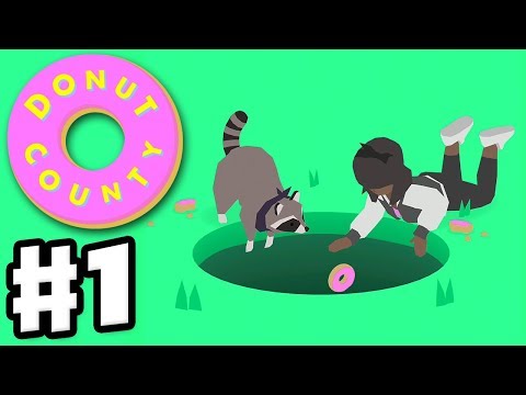 Donut County - Gameplay Walkthrough Part 1 - Play as a Hole! Mira and BK! (PS4) - UCzNhowpzT4AwyIW7Unk_B5Q