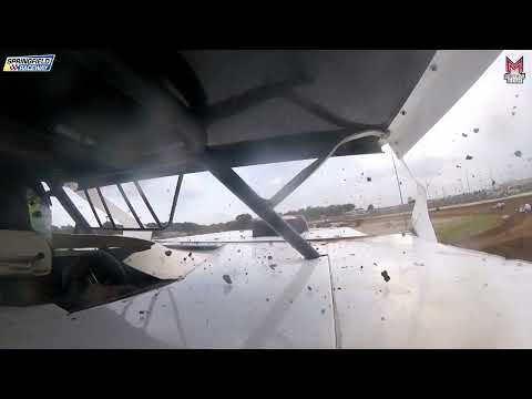 #1R Rylan Gibbs - B-Mod - 6-29-2024 Springfield Raceway - In Car Camera - dirt track racing video image