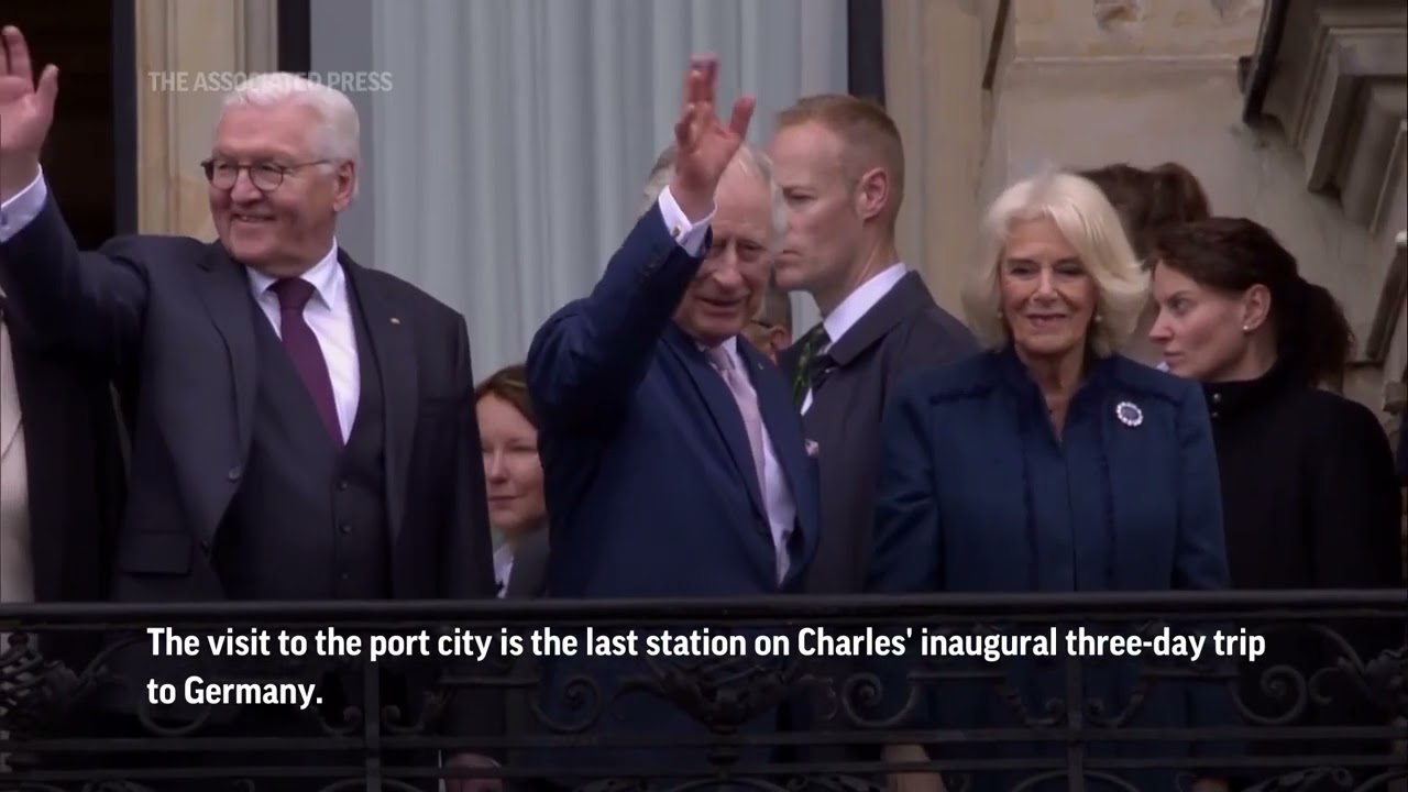 King Charles III makes symbolic visit to Hamburg