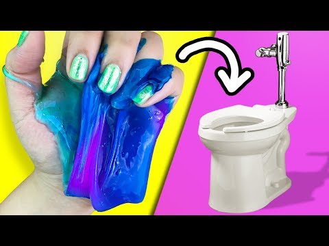 DIY SLIME in the Toilet *will it flush?* - UC6gqv2Naj9JiowZgHfPstmg