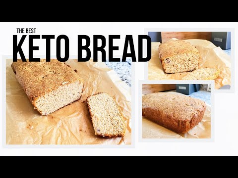 *THE BEST* KETO BREAD 2019 [one bowl recipe, NO EGG taste]