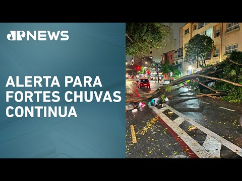 Temporais no estado de São Paulo deixam quatro pessoas mortas