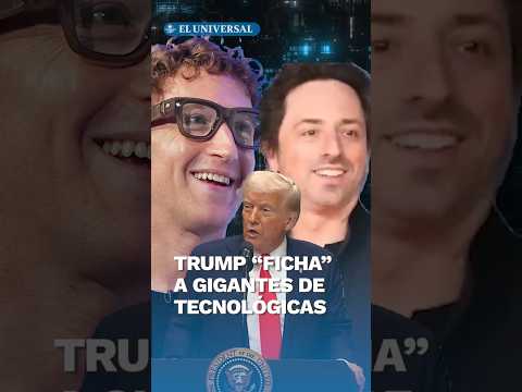Trump arma consejo de asesoría con IA; Zuckerberg y Brin están dentro del grupo #shorts