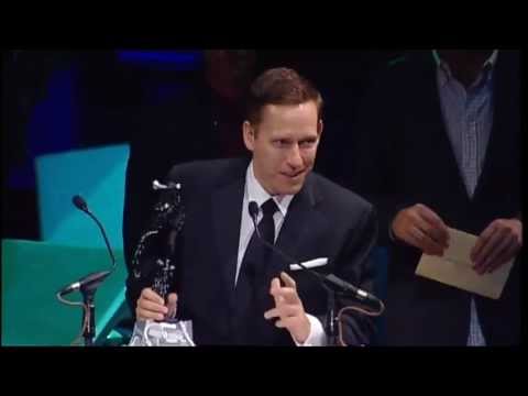 Peter Thiel:  VC of the Year | TechCrunch 2012 Crunchies Highlights - UCCjyq_K1Xwfg8Lndy7lKMpA