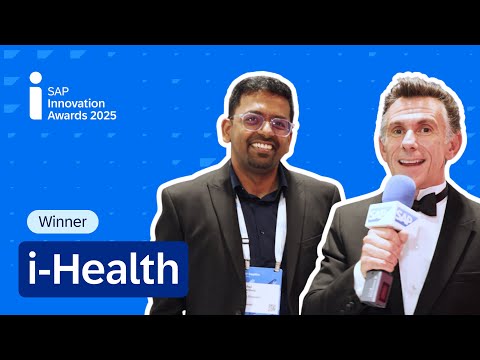 i-Health’s Achievements in Consumer Packaging Makes Them a Winner at the SAP Innovation Awards 2025