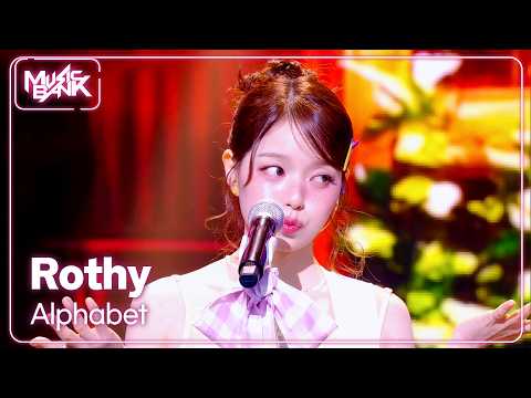 Rothy - Alphabet [Music <strong>Bank</strong>] | KBS <strong>WORLD</strong> TV 261009
