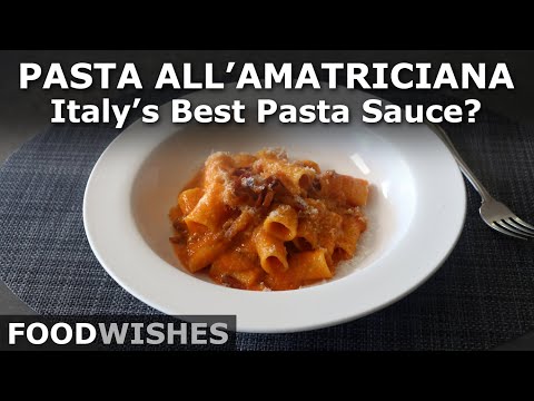 Pasta all'Amatriciana - Is this Italy's Best Pasta Sauce" - Food Wishes