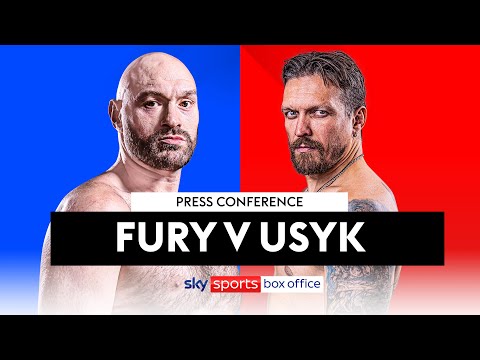 TYSON FURY VS OLEKSANDR USYK! | Live Press Conference