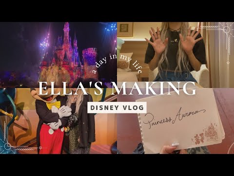 【vlog】一人ディズニーしながら衣装のお仕事について語るよ🧵👗