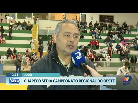 Chapecó sedia Campeonato Regional de Judô com mais de 300 atletas