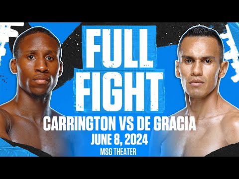 Bruce Carrington Puts On A Show vs Brayan De Gracia | FULL FIGHT | JUN 8, 2024
