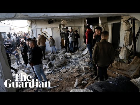 Children reportedly killed during Israeli incursion in West Bank city of Jenin